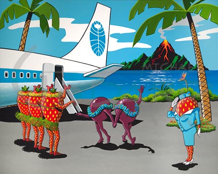 michael godard retro aloha