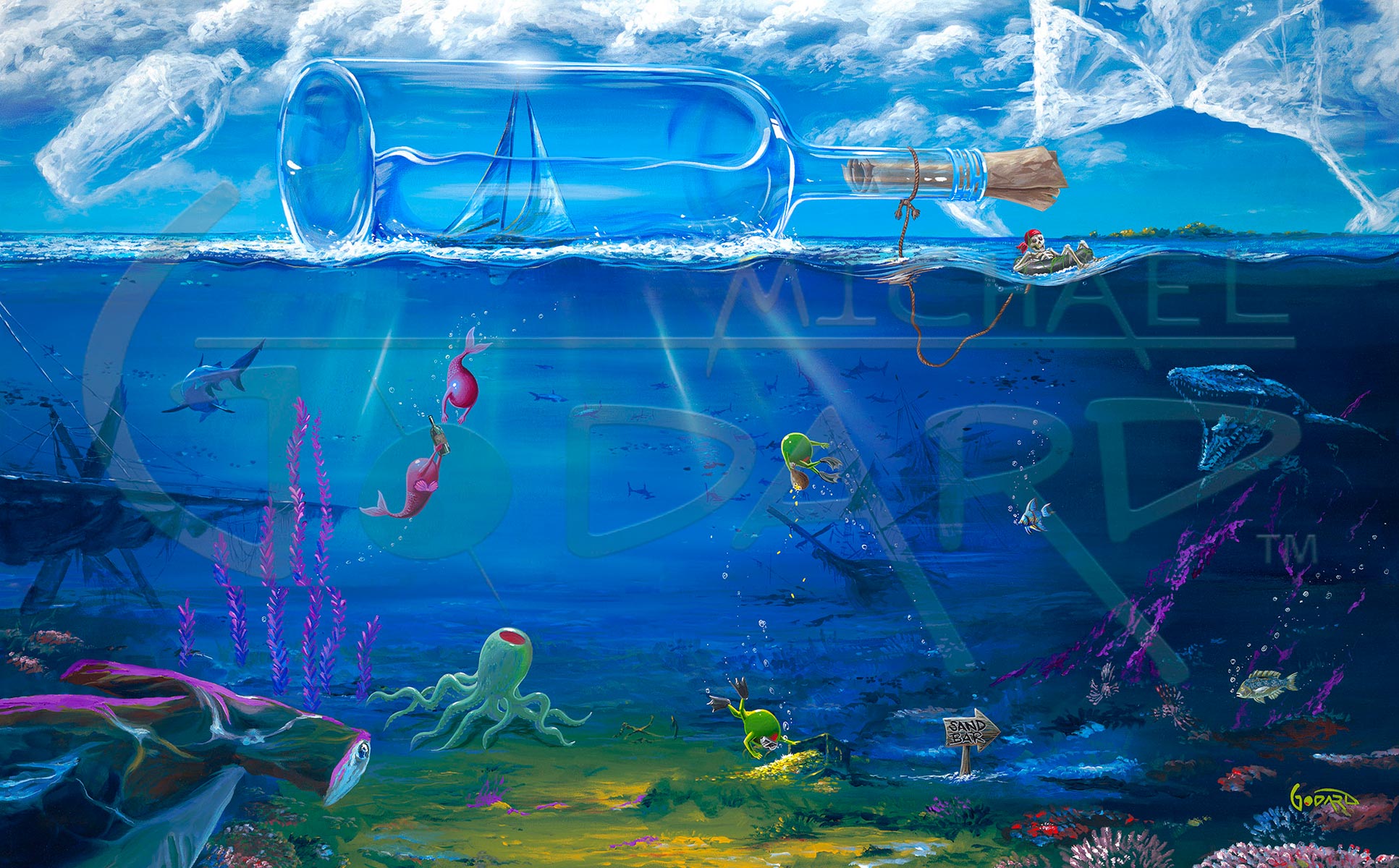 michael godard afloat