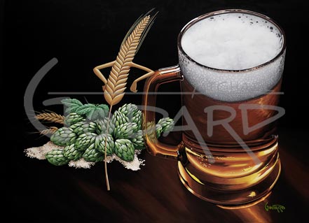michael godard beer necessities