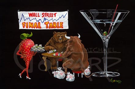 michael godard bull and the bear