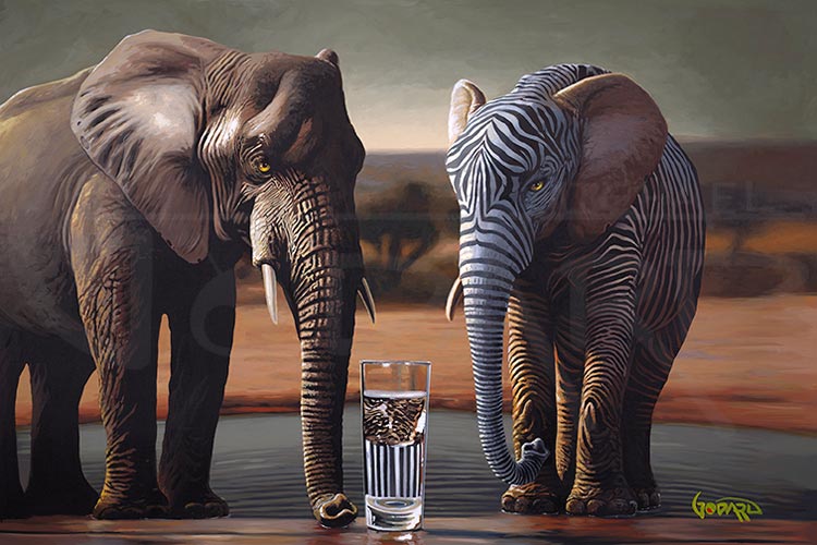 michael godard don't drink the water