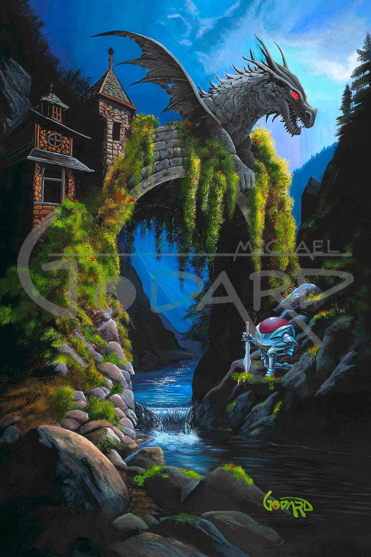 michael godard dragon bridge