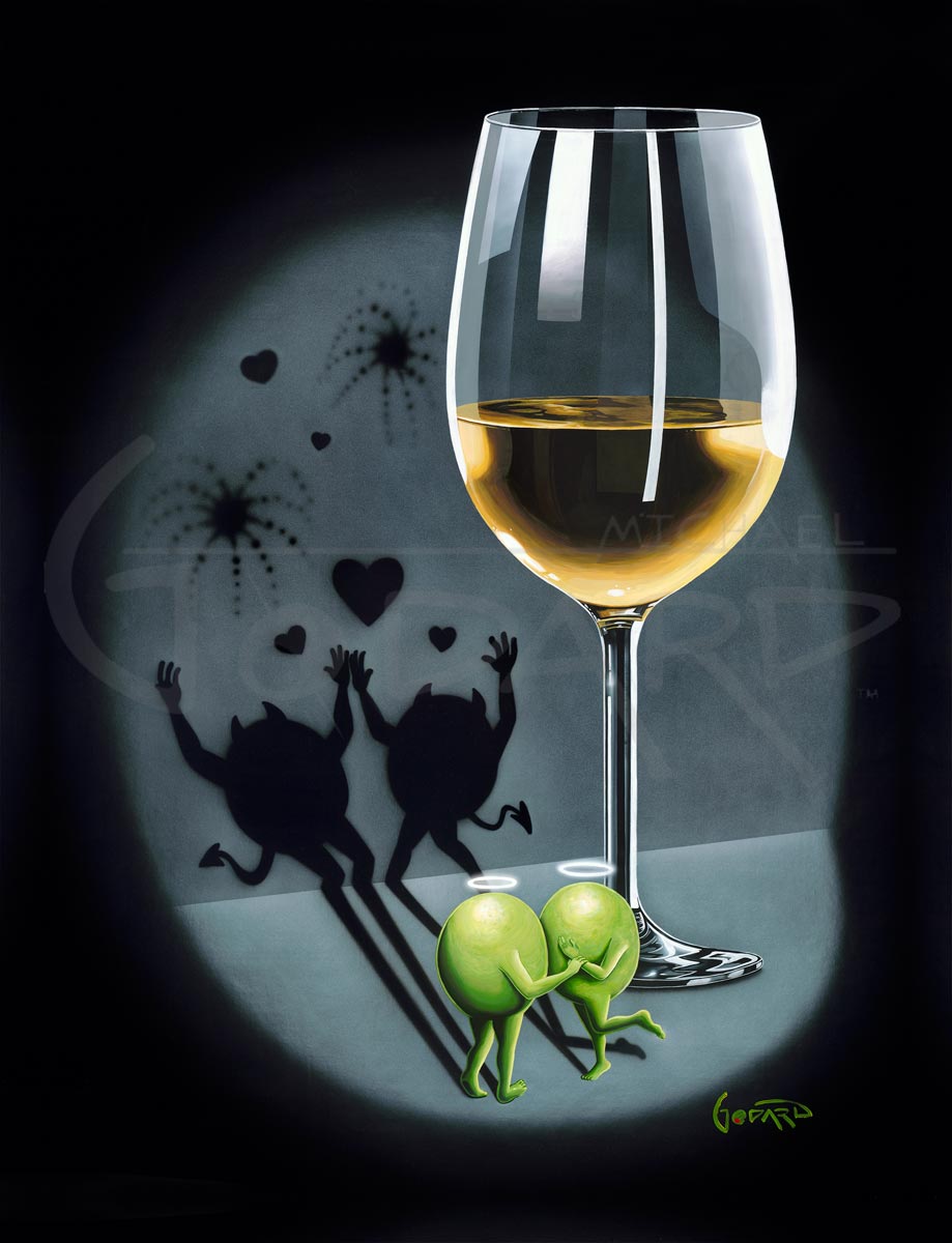 michael godard first date white wine