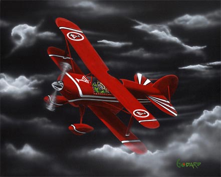 michael godard flying high