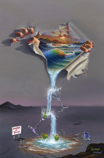 michael godard fountain of youth