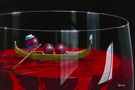 michael godard gondola grapes