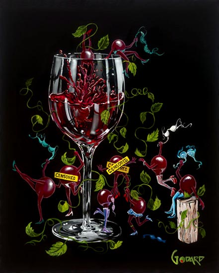 michael godard grapes gone wild