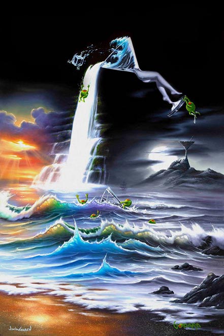 michael godard happy hour