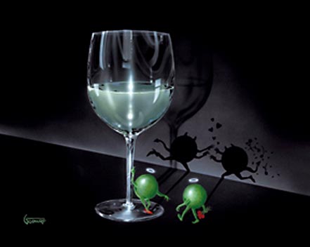 michael godard he devil she devil white wine