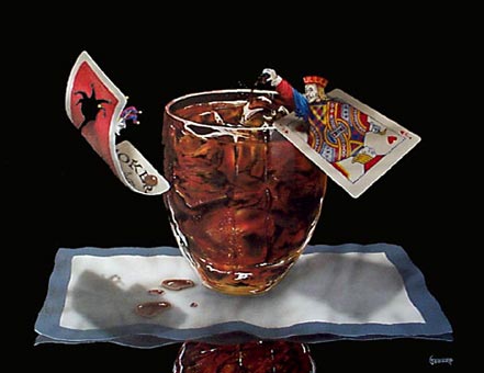 michael godard jack and coke