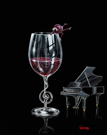 michael godard key of g