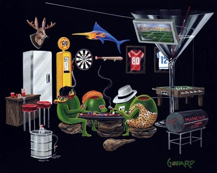 michael godard man cave