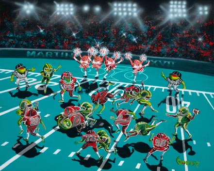 michael godard martini bowl