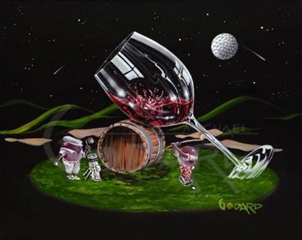 michael godard moonlight golf