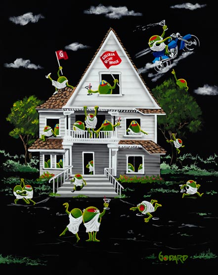 michael godard olive house