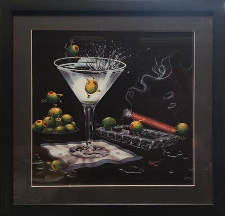 michael godard olive party ii