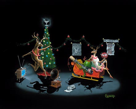 michael godard olive the other reindeer