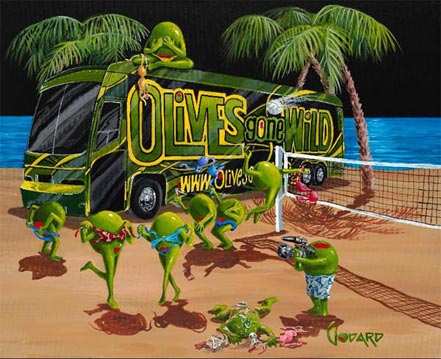 michael godard olives gone wild ii