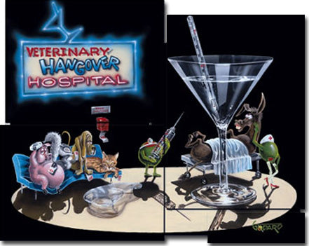 michael godard pain in the ass mosaic