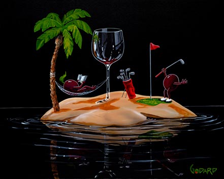 michael godard paradise at last