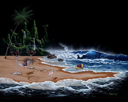 michael godard paradise