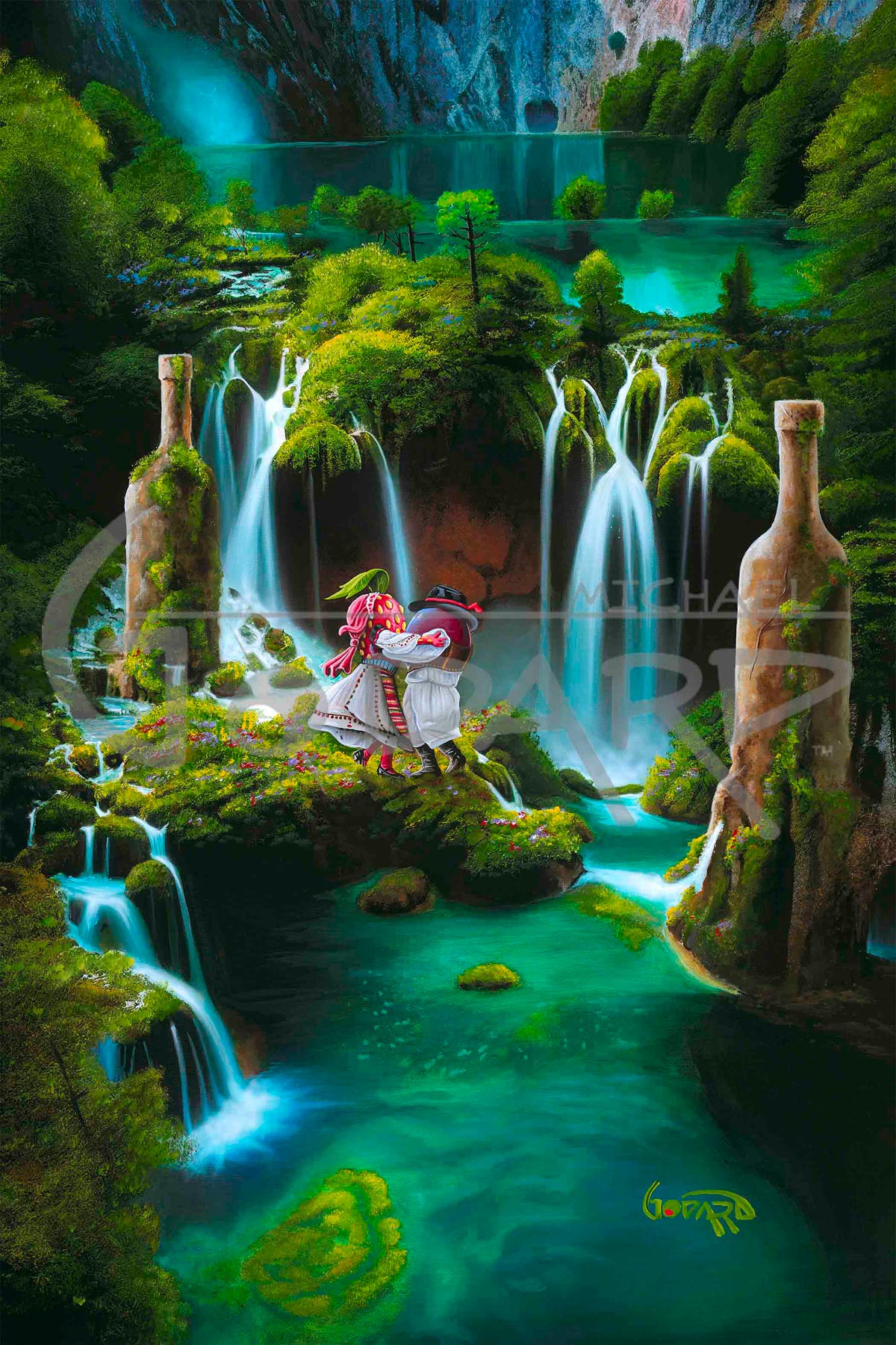 michael godard plitvice lakes