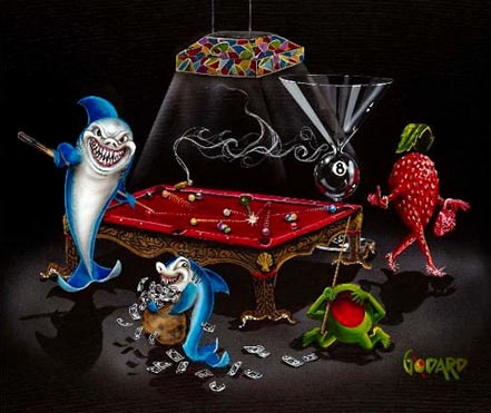 michael godard pool shark iii