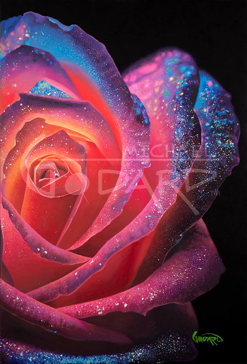 michael godard rose iridescence