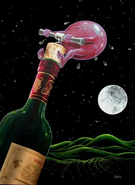 michael godard something to wine about