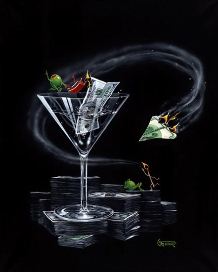 michael godard stack and burn