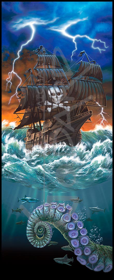 michael godard the kraken