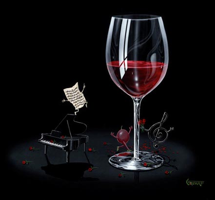 michael godard tichkling the ivories