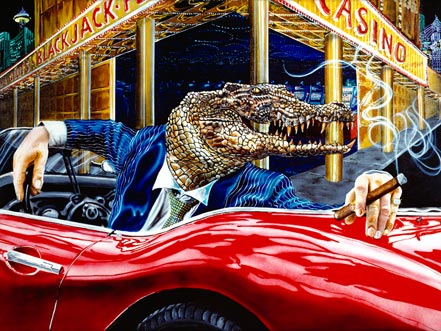 michael godard vegas style
