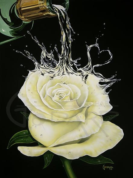 michael godard white whine of love