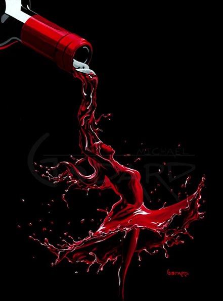 michael godard wine dance