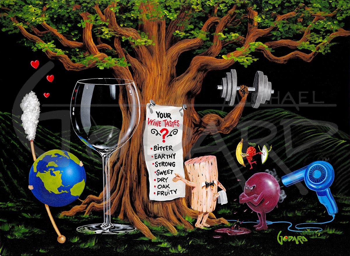 michael godard wine slang