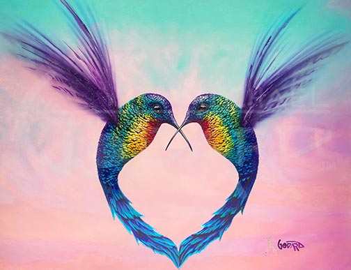 michael godard wings of hope