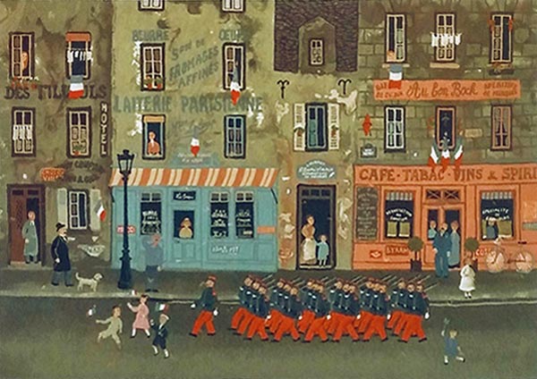 michel delacroix le defile du 14 Juillet