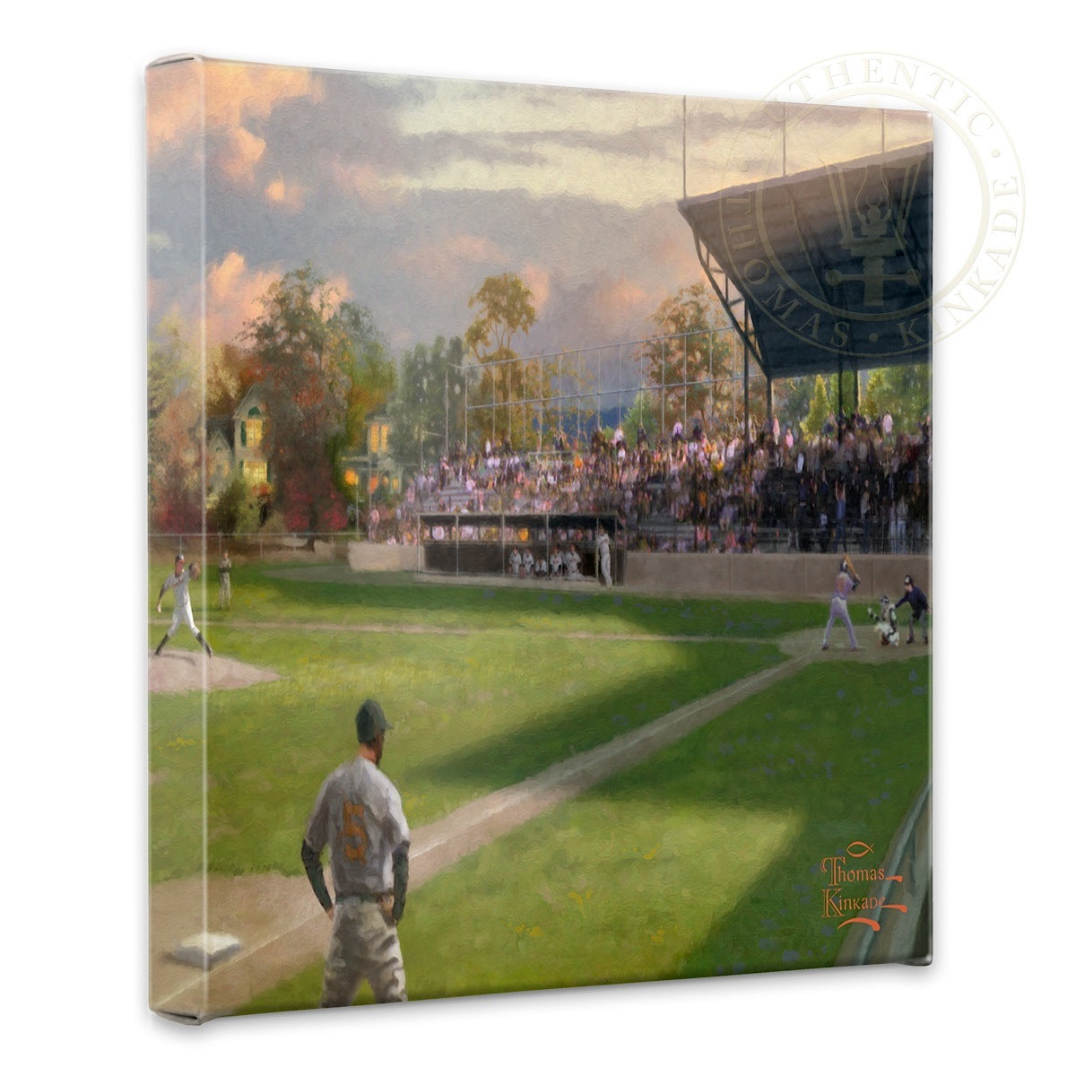 Mile In His Shoes&#44; A - 14&#34; x 14&#34; Gallery Wrapped Canvas