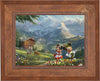 Mickey and Minnie in the Alps, by Thomas Kinkade Studios