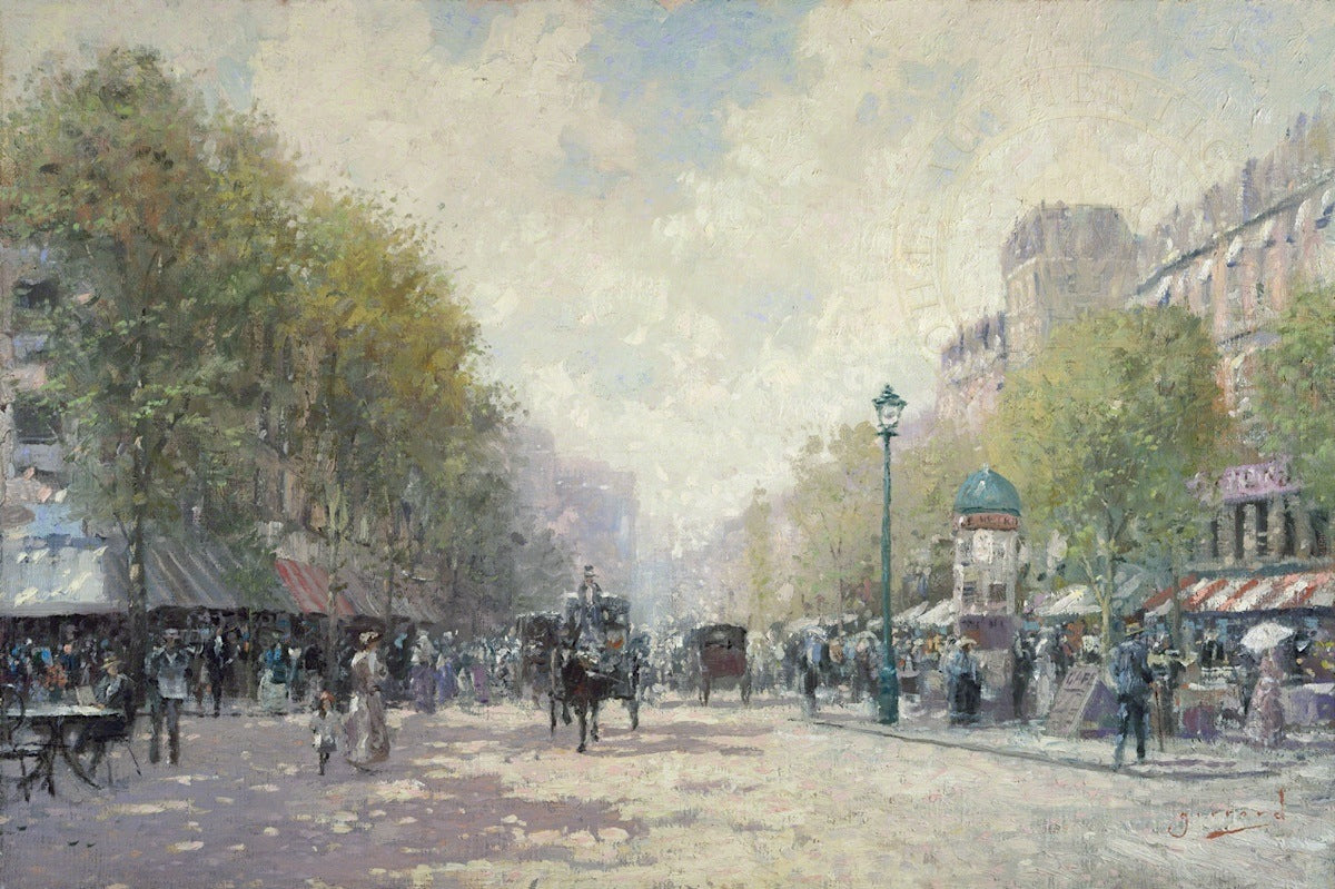 Girrard-Morning on the Boulevard