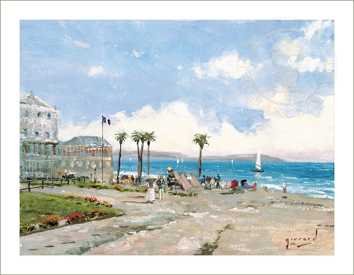 Morning at Nice, by Robert Girrard (Thomas Kinkade)
