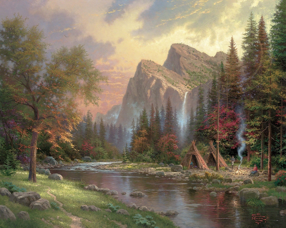Kinkade-Mountains Declare His Glory