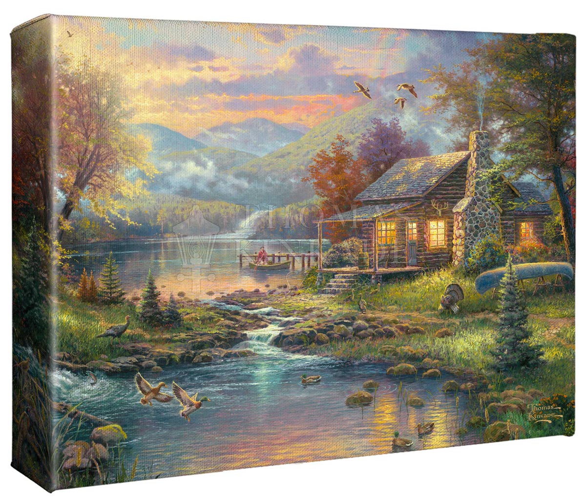 thomas kinkade nature's paradise