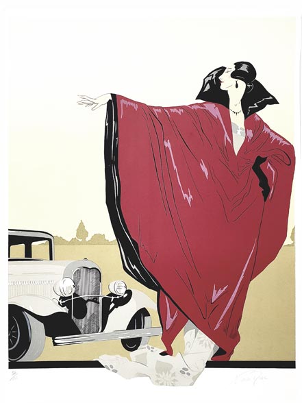 nina rose woman in red