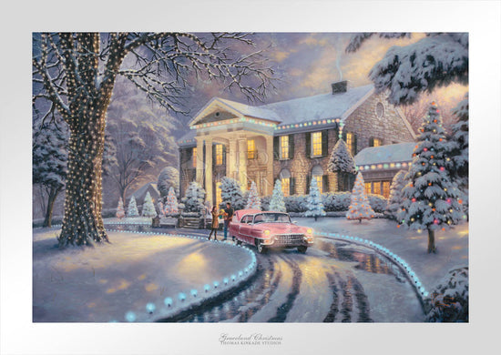 Graceland Christmas, by Thomas Kinkade