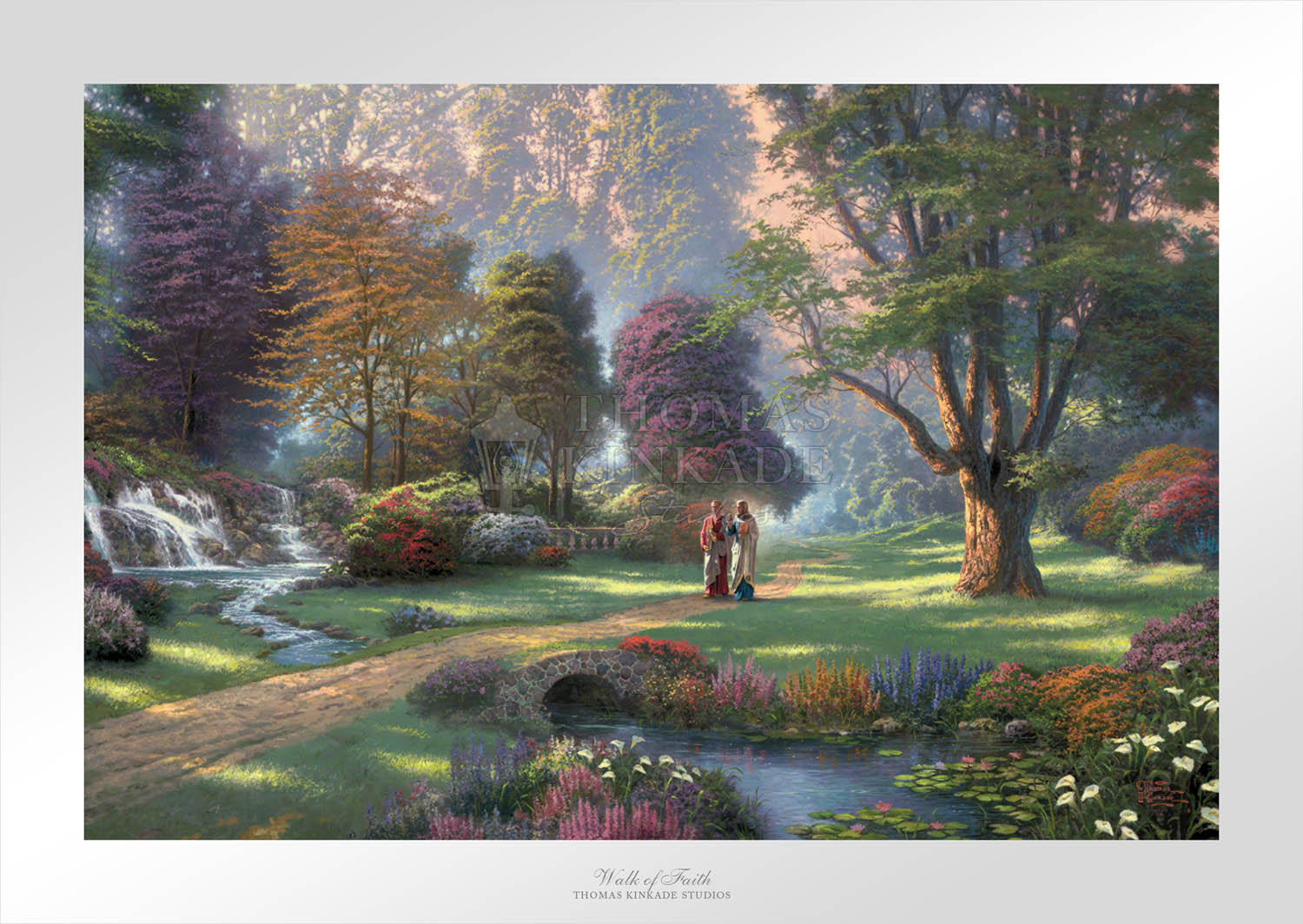 Walk of Faith, by Thomas Kinkade
