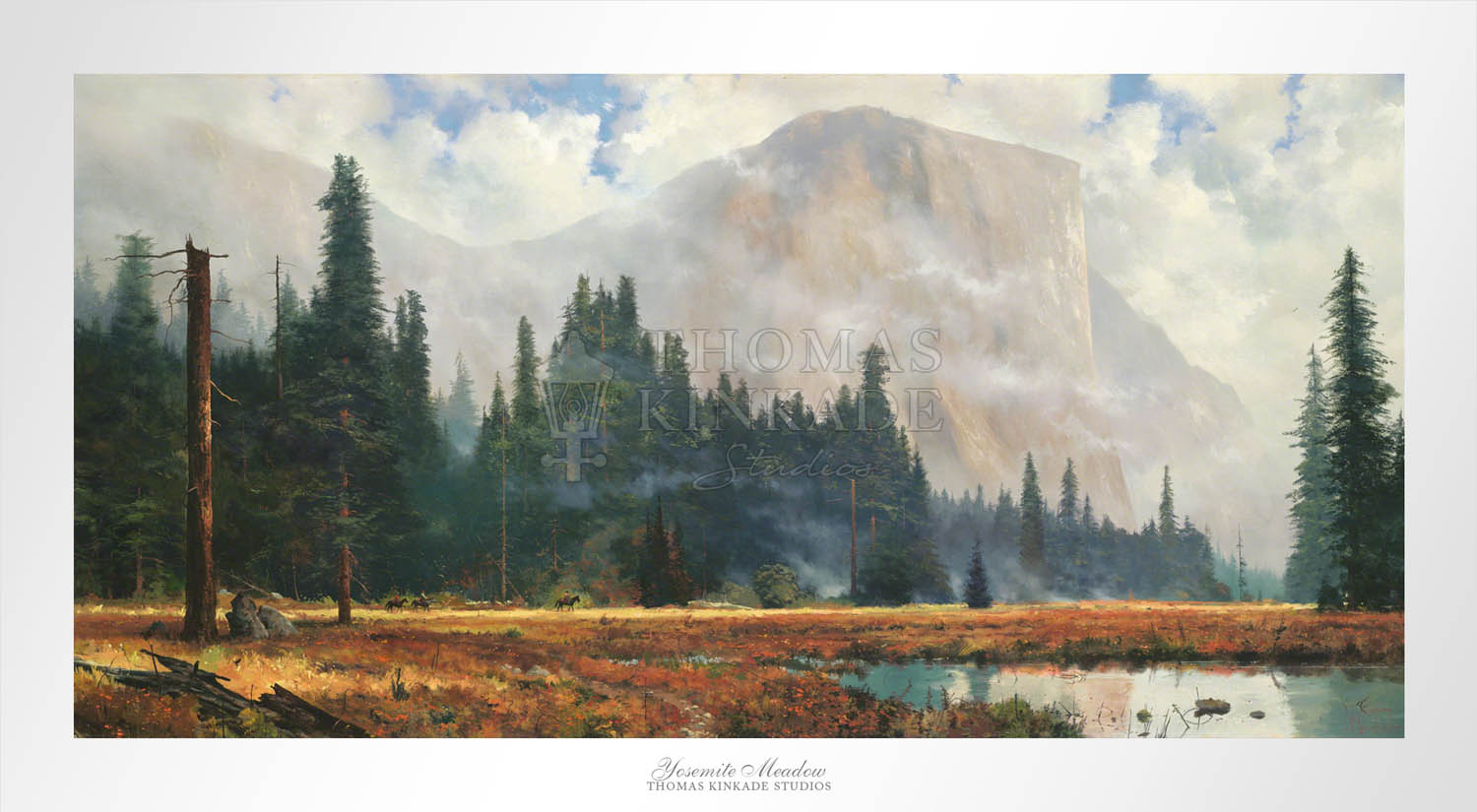 Yosemite Meadow, by Thomas Kinkade