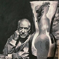 marco toro picasso blue period woman