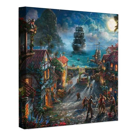 Pirates of the Caribbean – 14" x 14″ Gallery Wrapped Canvas